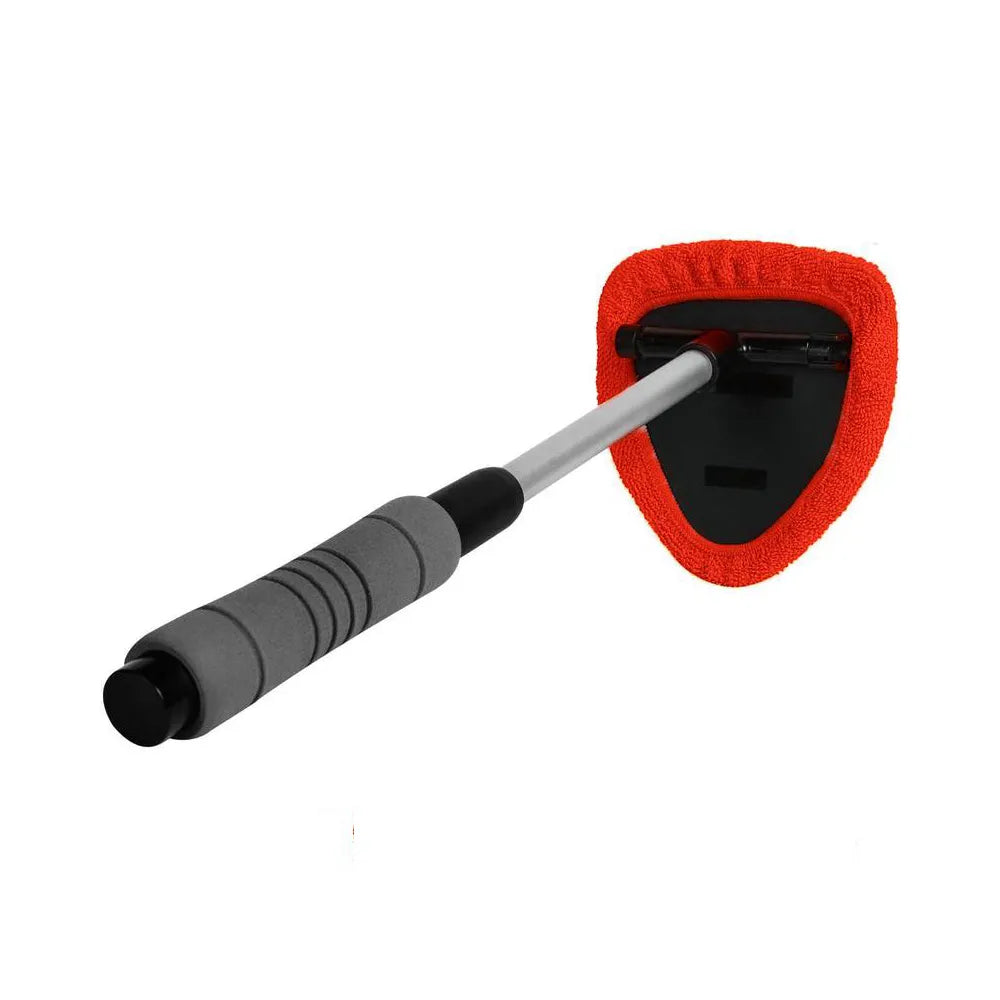 üî•Microfiber Car Windshield Cleaning Tool with Extendable Handle