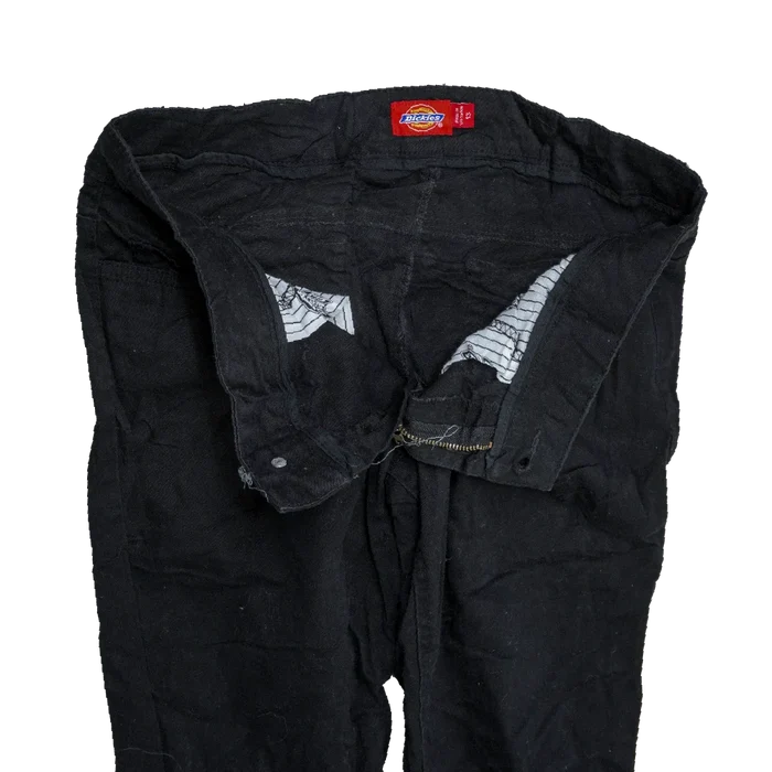 Dickies Women's Black Jeans - Size 13, Medium - Army & Outdoors - Jeans