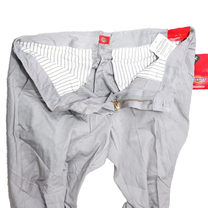 Dickies Women's Grey Trousers - Size 11, Medium, Item 1 - Army & Outdoors - Dress Trousers