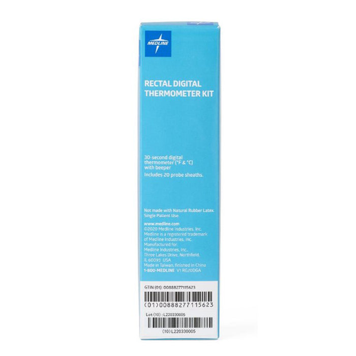 Dual Scale 30-Second Rectal Digital Thermometer