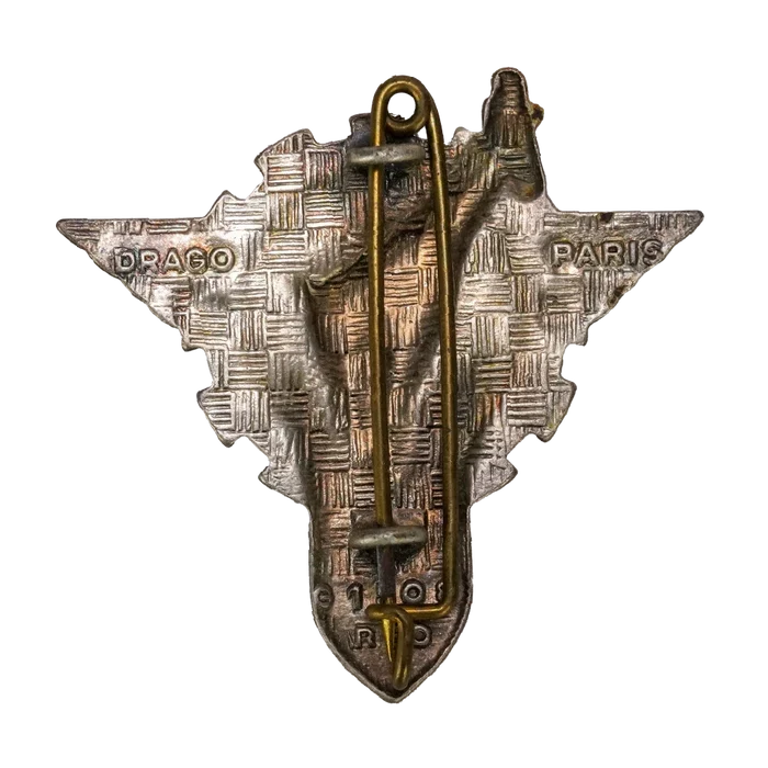 French 425th Paratrooper Command and Support Battalion Badge - French Army Surplus - Flags, Badges & Insignia