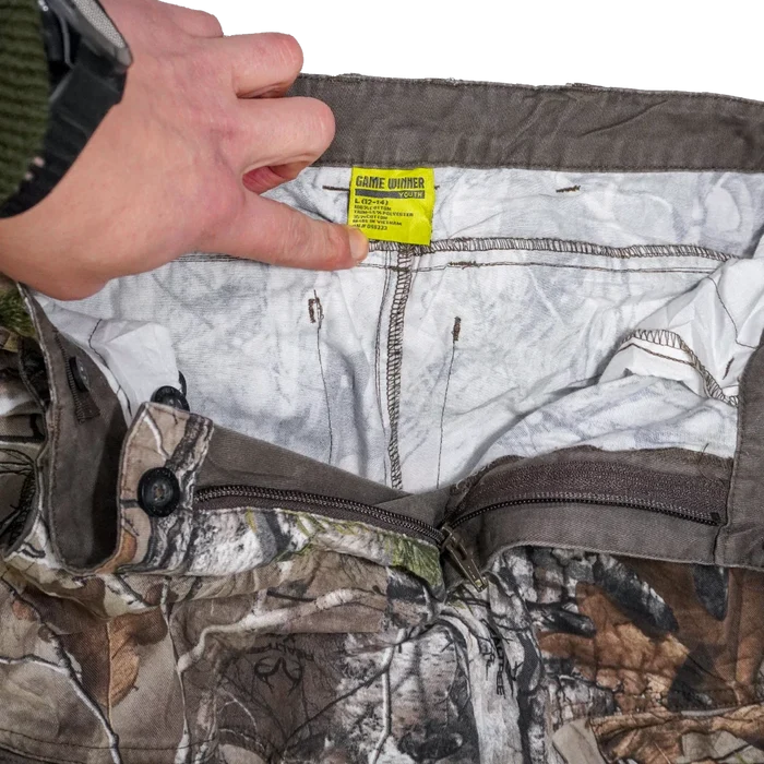 Game Winner Realtree Camo Kids Hunting Trousers - Large - Army & Outdoors - Cargo Trousers