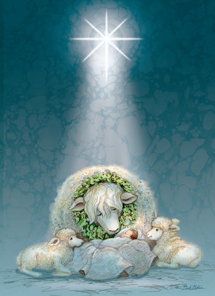 Example of a
All Is Calm, Box of 12 Assorted Christmas Cards