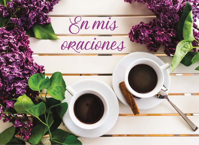 Religious Praying for You Cards in Spanish with Scripture | Bendiciones en Oración