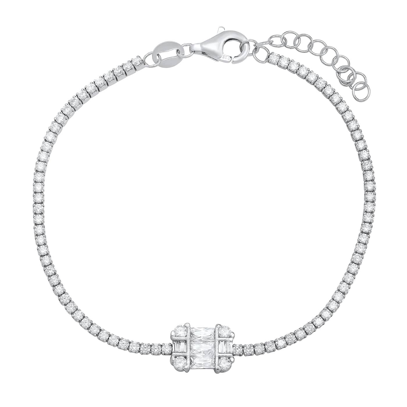 Vintage Baguette Tennis Bracelet