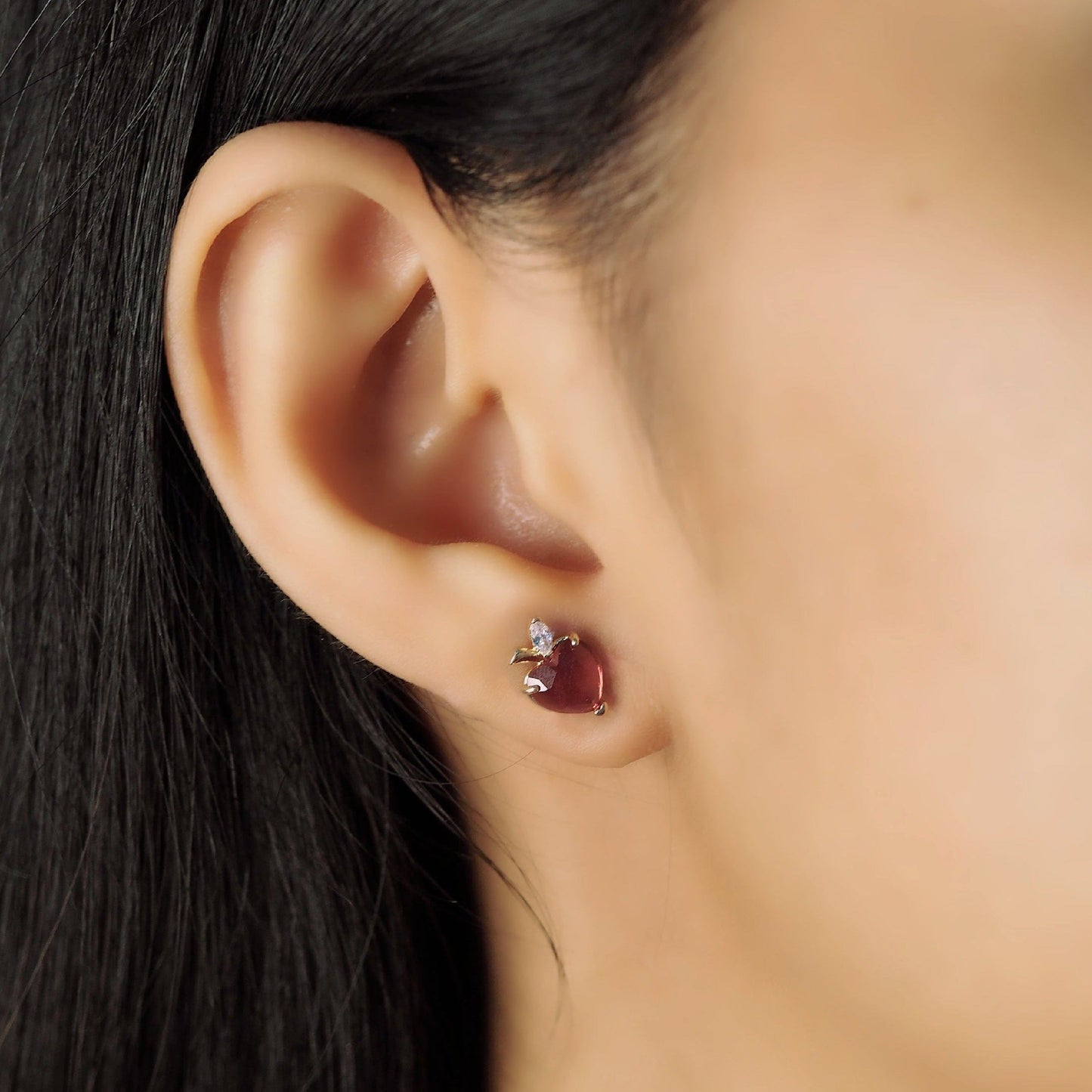 Apple Of Your Eye Studs