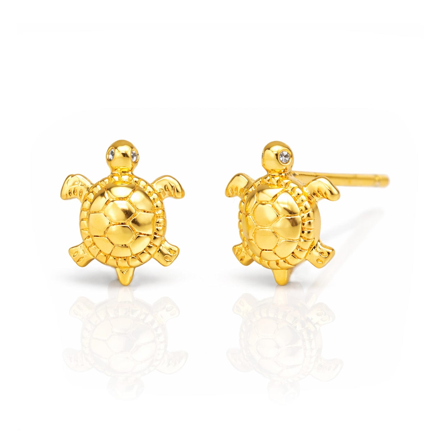 Mini Turtle Stud Earrings