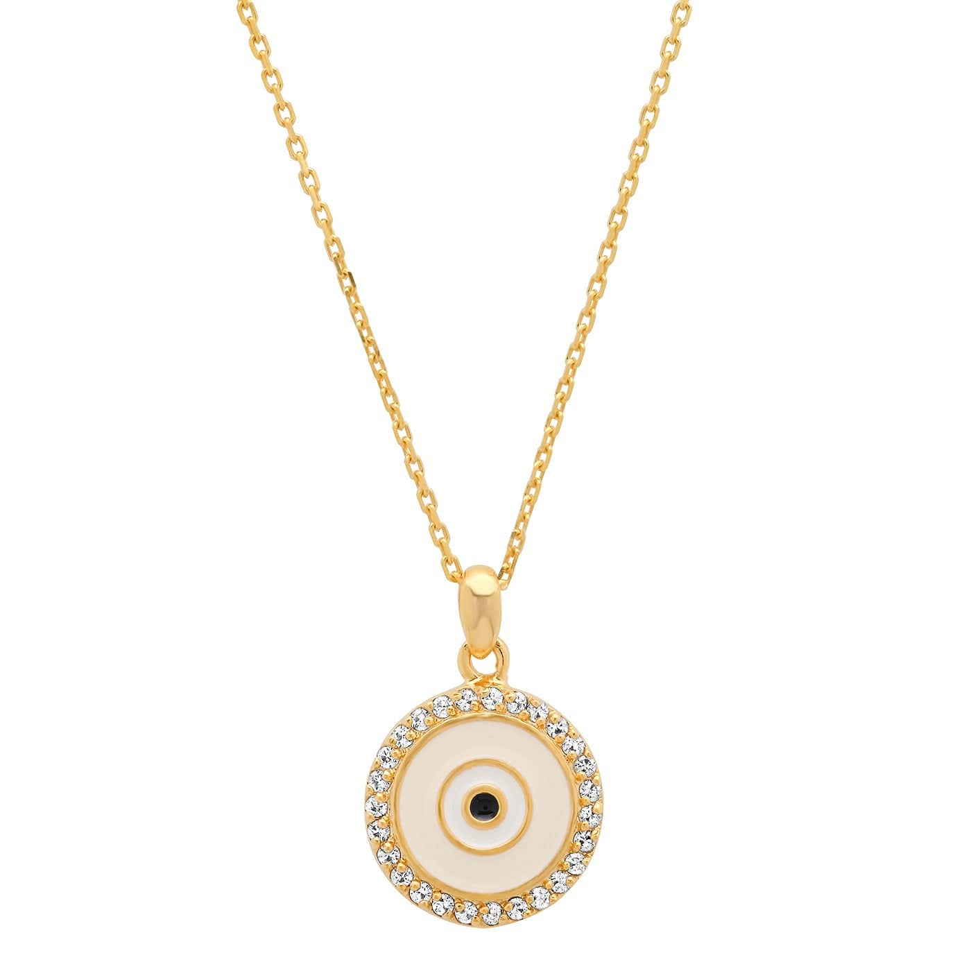 Enamel Evil Eye Pendant