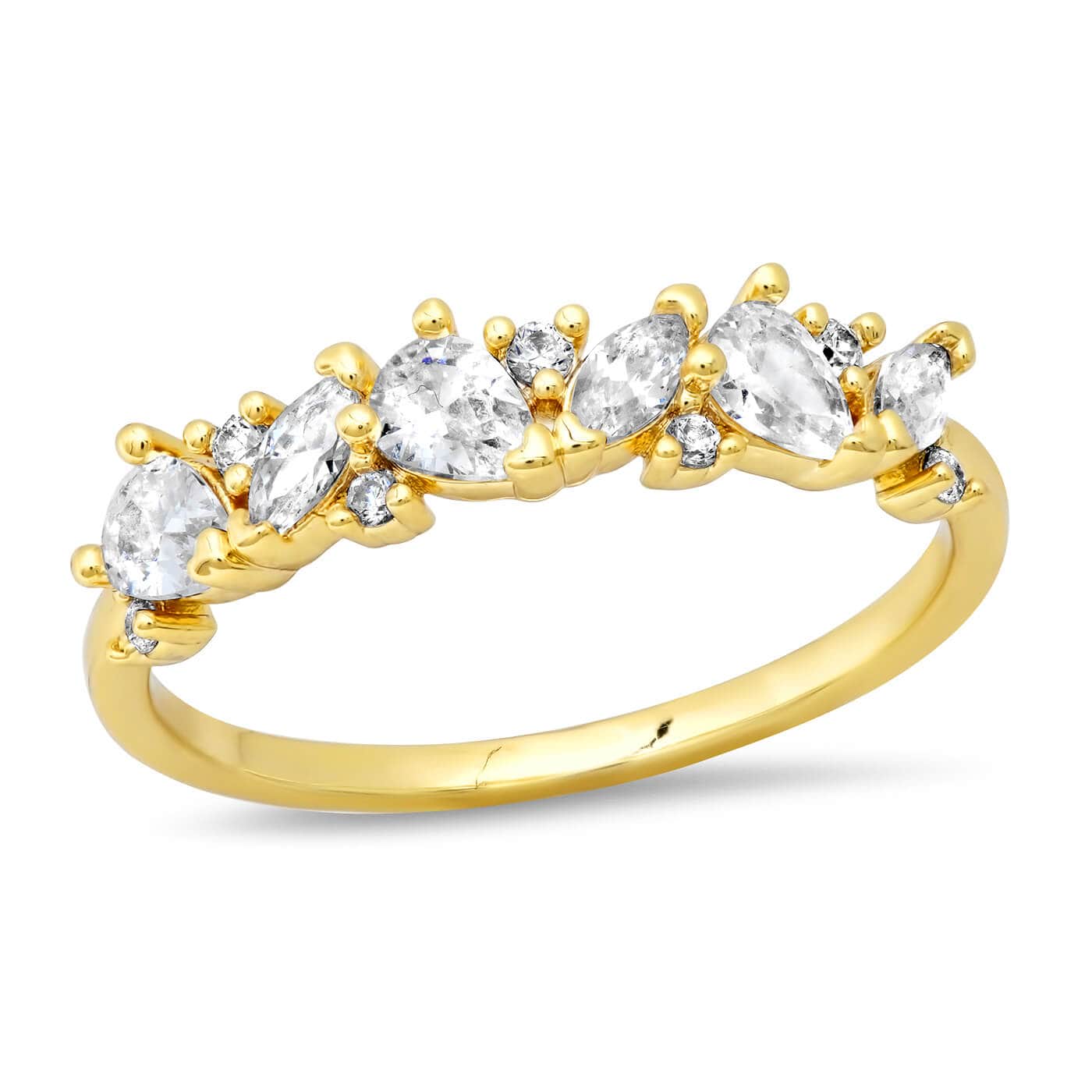 Marquis Stone Band Ring