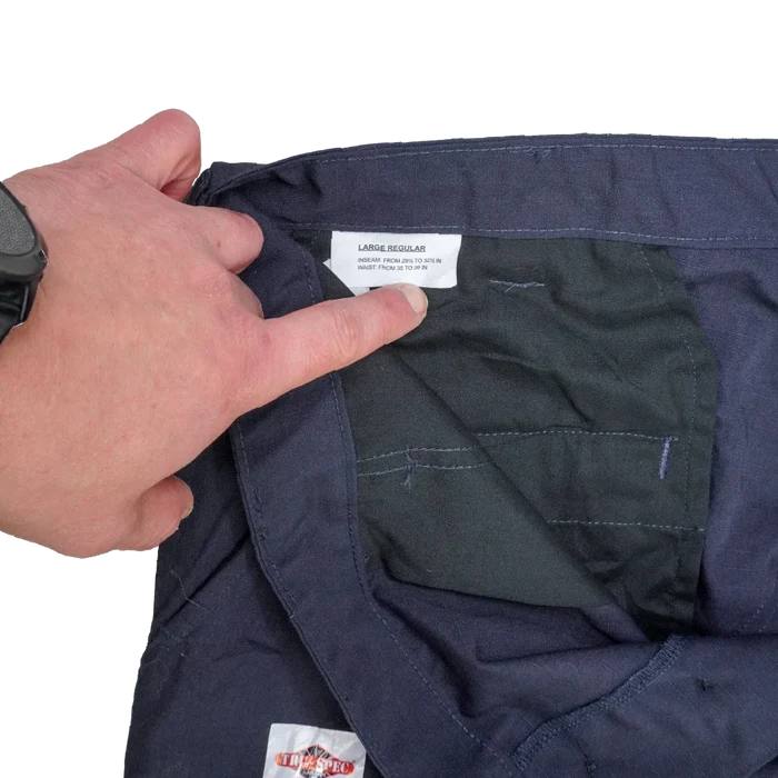 Tru-Spec Navy Blue ACU Cut Ripstop Trousers - Large, Item 2 - Tru-Spec - Combat Trousers