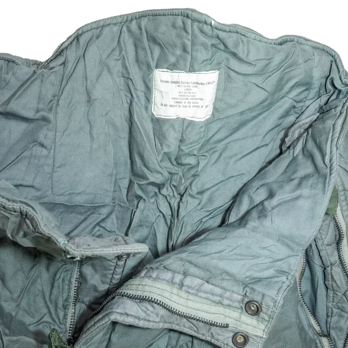 US Air Force CWU-5/P Insulated Cold Weather Trousers - Large - US Air Force Surplus - Winter Trousers