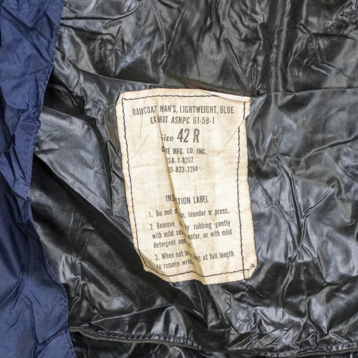 US Air Force Lightweight Raincoat - 42R, Large - US Air Force Surplus - Rain Jackets