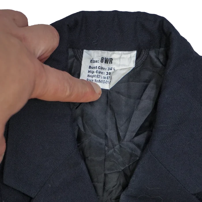 US Army Women's Blue Service Dress Jacket - 8WR, Small - US Army Surplus - Field Jackets
