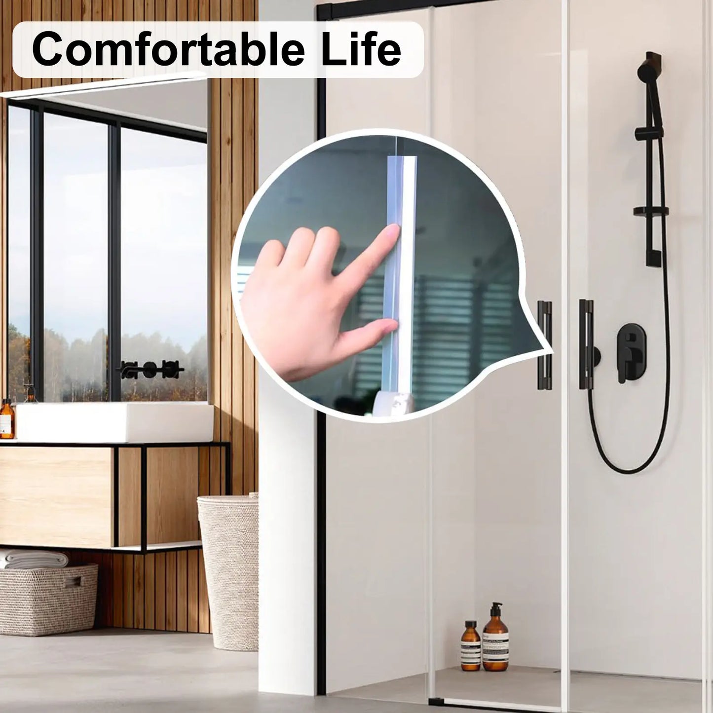üå∏Door Weather Stripping, Self-Adhesive Draft Stopper Seal for Doors & Windows