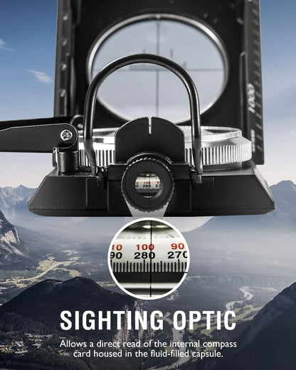 Dailyardtool¬Æ Multifunctional Military Aiming Navigation Compass Compass