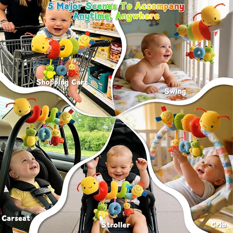 Spiral Car Seat & Stroller Toysüòä