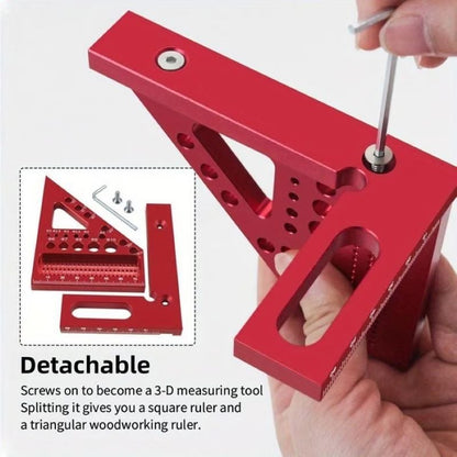 Dailyardtool¬Æ 3D Multi-angle Carpenter Square Scriber