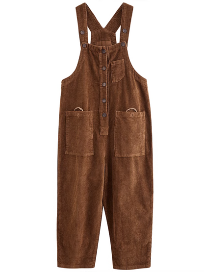 Baggy Dungarees - Casual Street Style | Eva Trends