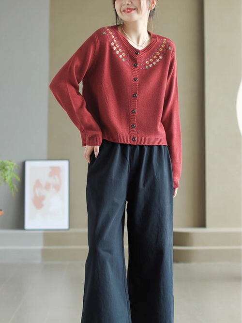 Classic Women's Soft Crew Neck Sweater | Eva Trends