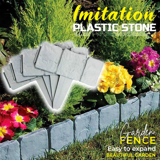 ü™ªHigh-quality, durable simulated stone garden fenceü™ª