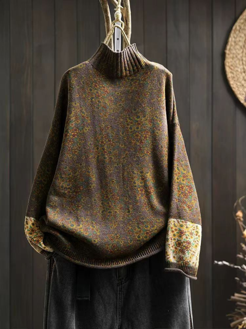 Stylish Women's Casual Turtle Neck Sweater | Eva Trends
