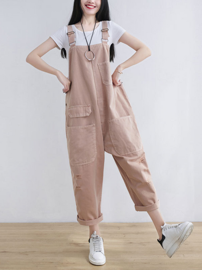 Front & Back Pocket Overalls - Casual Chic Fit | Eva Trends