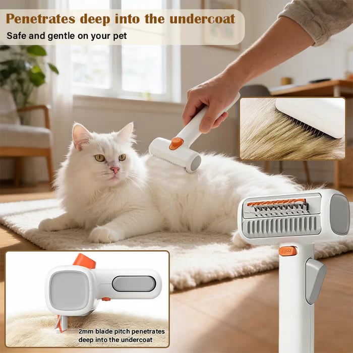 üî•2026 SALE - 2-IN-1 Pet Self-Detangling & Grooming Comb