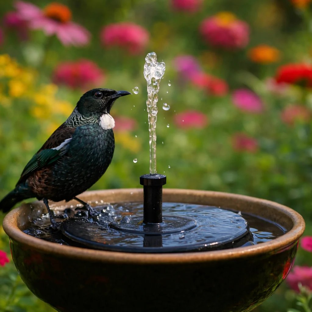 ‚òÄÔ∏è Solar-Powered Fountain ‚ú®Garden Oasis, No Wires No Hassleüí¶