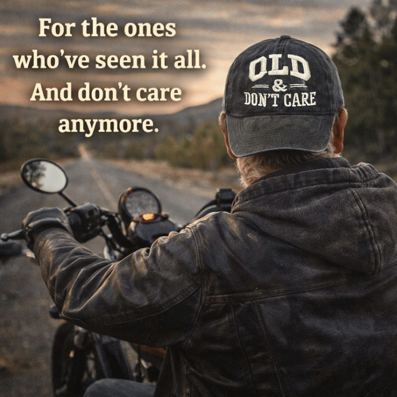 üß¢ 2026 New Year Hot Sale |  Vintage Distressed ‚ÄúOLD & DON‚ÄôT CARE‚Äù Cap