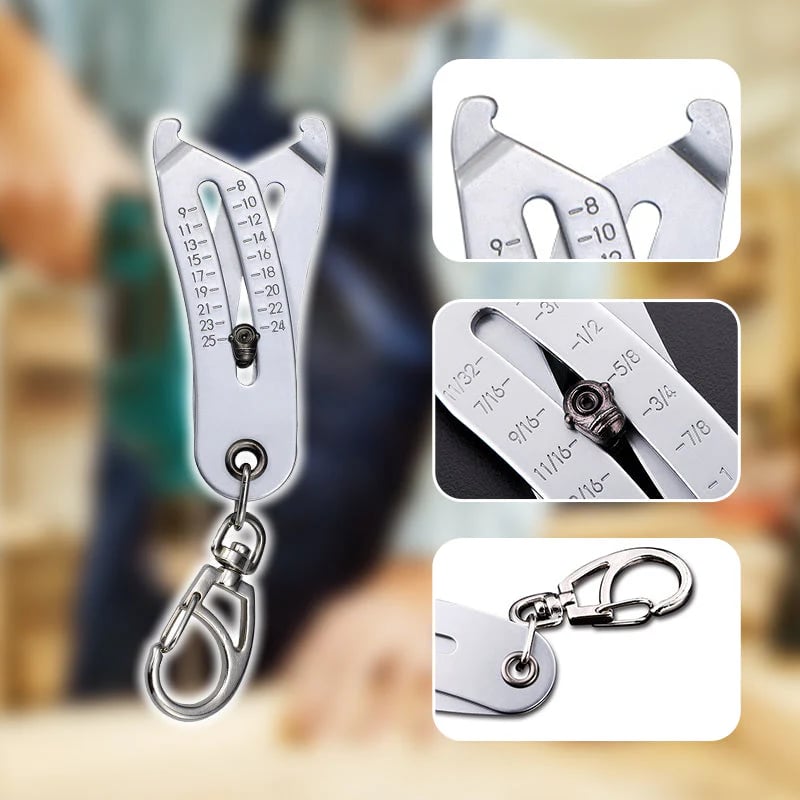 Dailyardtool¬Æ Nut & Bolt Head Size Gauge
