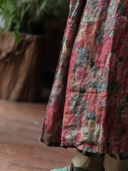 Women's Summer Stylish Relaxed Loose Printed Dress