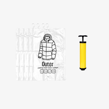 Hanging Vacuum Storage Bags ‚Äì Save 75% Closet Space, No Folding Needed