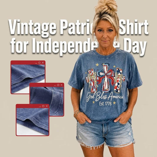 ‚≠ê God Bless America Women T-Shirt - Vintage 250th Anniversary USA Gift TeeüéÜ