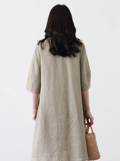 Stylish Summer Printed A-Line Dress | Eva Trends