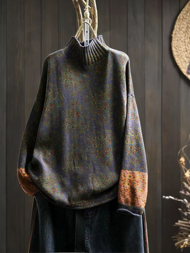 Stylish Women's Casual Turtle Neck Sweater | Eva Trends