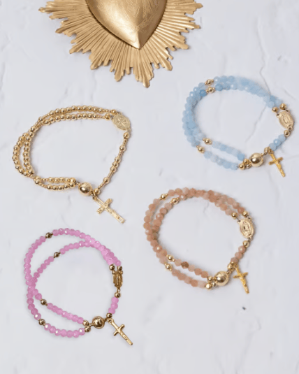 ‚úùÔ∏èHandcrafted rosary braceletsüìø
