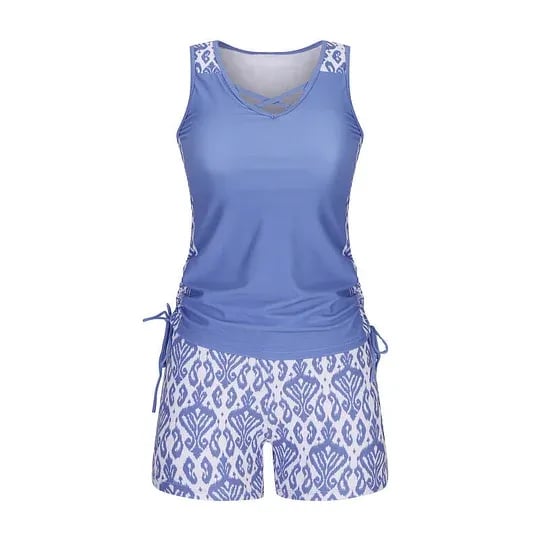 üåäWomen's Fashion Two-Piece Tankini Set