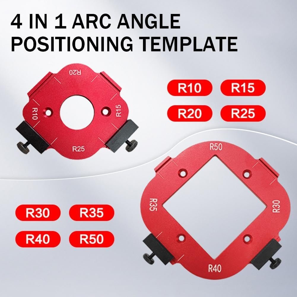 Dailyardtool¬Æ The Ultimate Cutting Template: Achieve Accurate Angles and Arcs with Ease