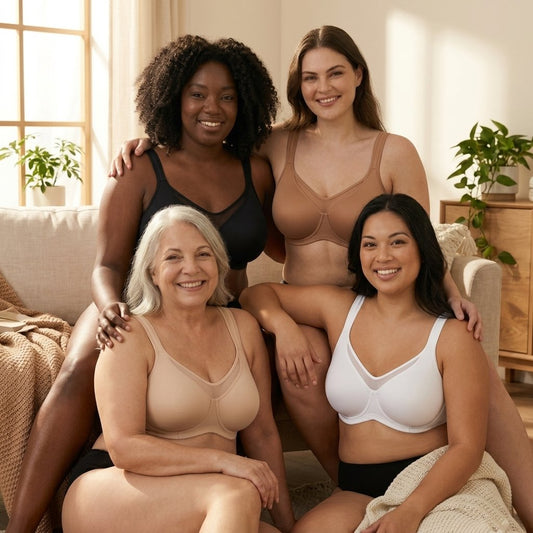üíêWomen's Elegant Sheer Full Coverage Minimizer Bra ‚ú® Plus Size for Large Busts | No Digging, No Spillage & Ultra Comfy