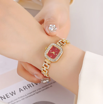 ‚ú®‚ù§Ô∏èWomen Drawstring Bracelet Watch Square Quartz