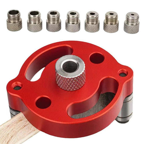 Self-Centering Doweling Jig‚Äî‚Äîwith free 8 Interchangeable Bushings