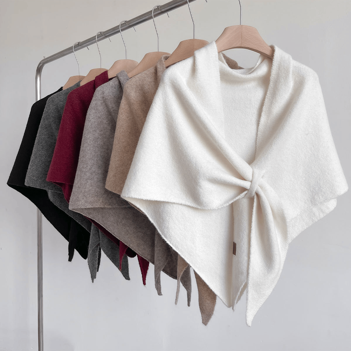 üçÇWomen's Solid-Color  ScarfüçÅ Casual Soft Comfortable Shawl for Daily Wear