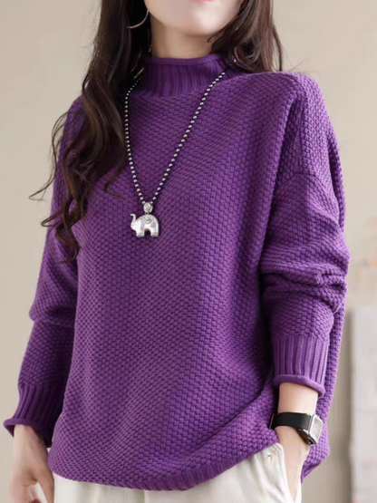 Women's Trendy & Beautiful Looks With Loose Style Sweater