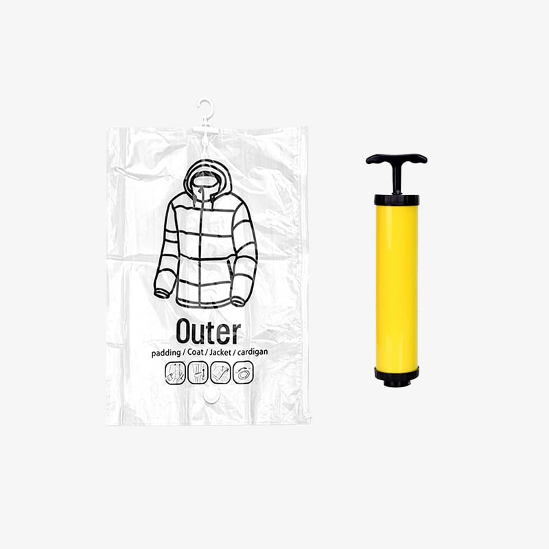 Hanging Vacuum Storage Bags ‚Äì Save 75% Closet Space, No Folding Needed