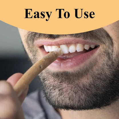 üåø Natural Miswak Sticks ‚Äì Individually Wrapped, Traditional Toothbrush for Fresh Breath & Healthy Gums