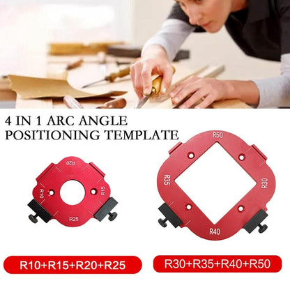 Dailyardtool¬Æ The Ultimate Cutting Template: Achieve Accurate Angles and Arcs with Ease