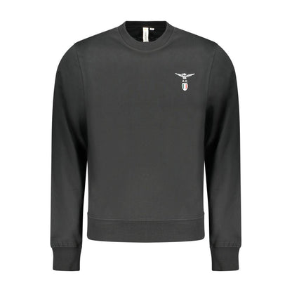 Accademia Militare Black Cotton Men's Sweatshirt