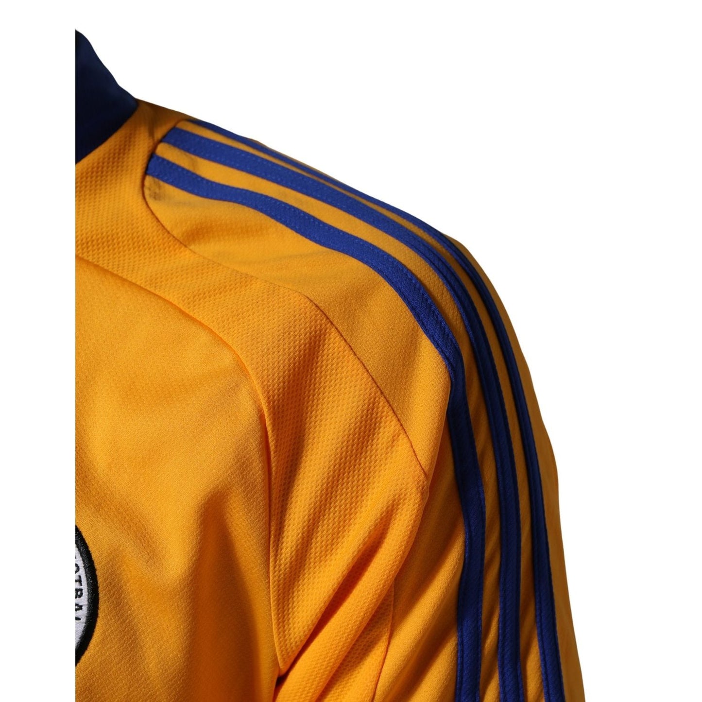 Adidas Yellow Polyester Balenciagoal CrewNeck Jersey T-shirt