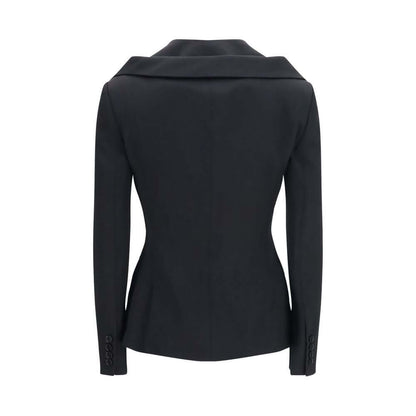 Alexander McQueen Black Wool Oves Aries Full-Length Jacket