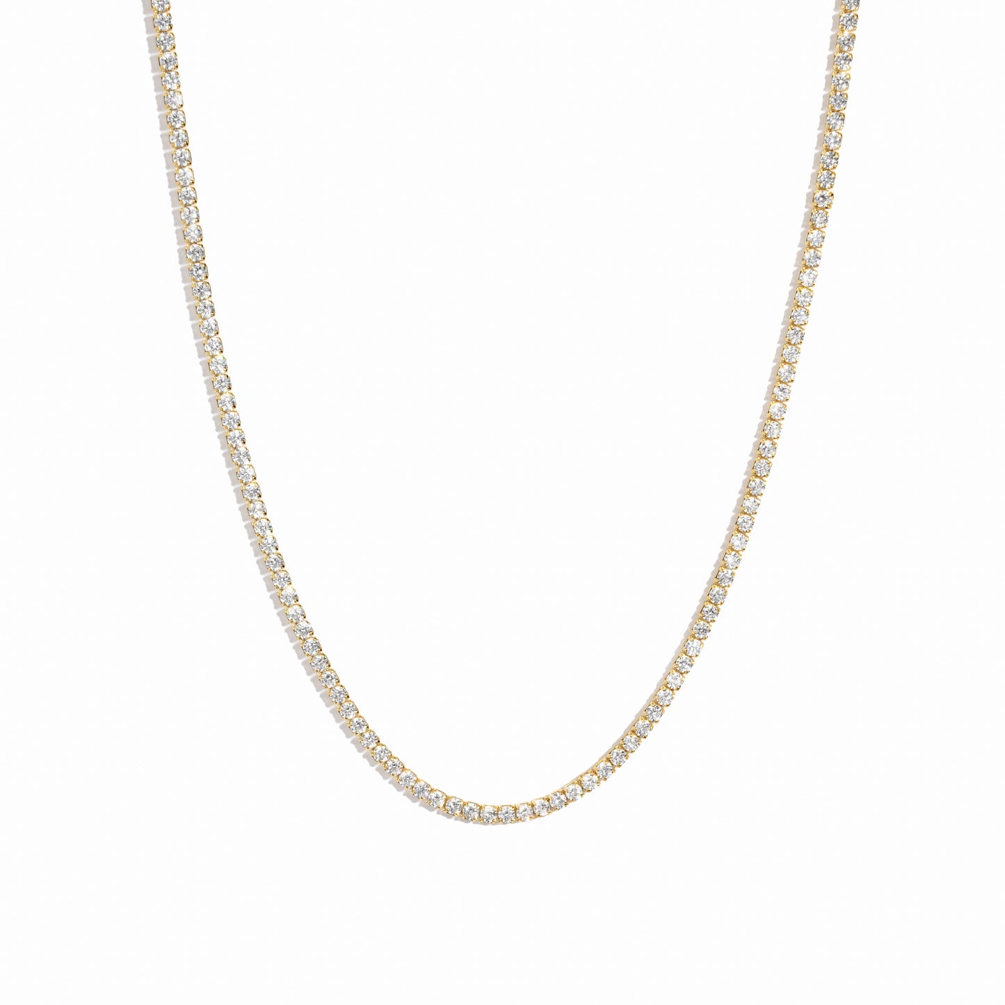 2mm Tennis Necklace